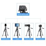 Zomei T120 Mobile & DSLR Tripod-Professional Series (Without Mobile Holder) - Image 5